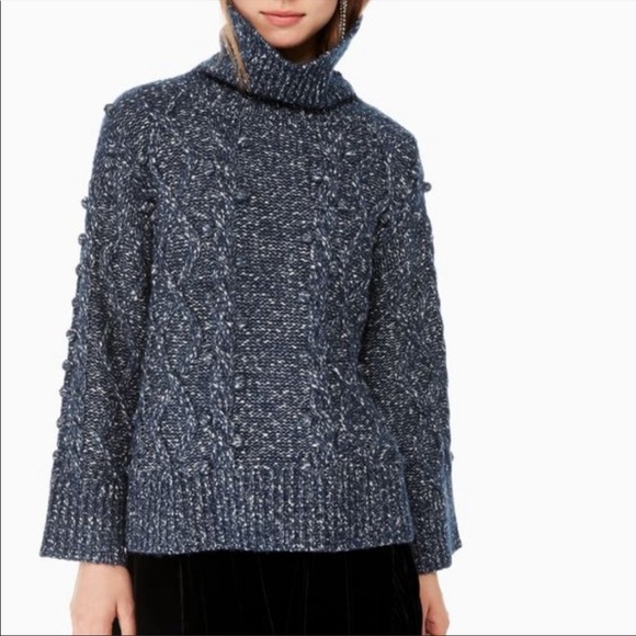 KATE SPADE BROOME STREET CHUNKY CABLE SWEATER - Picture 12 of 13